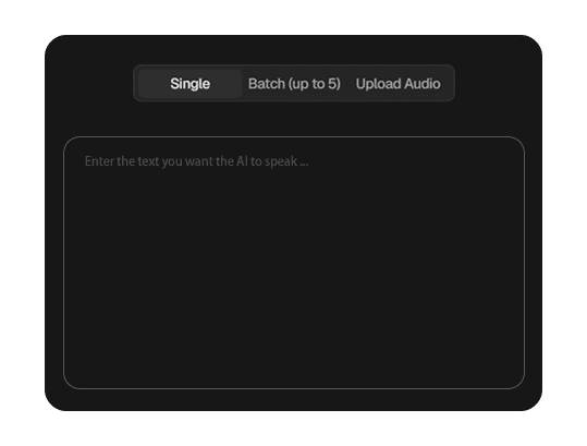 Create your voiceover
