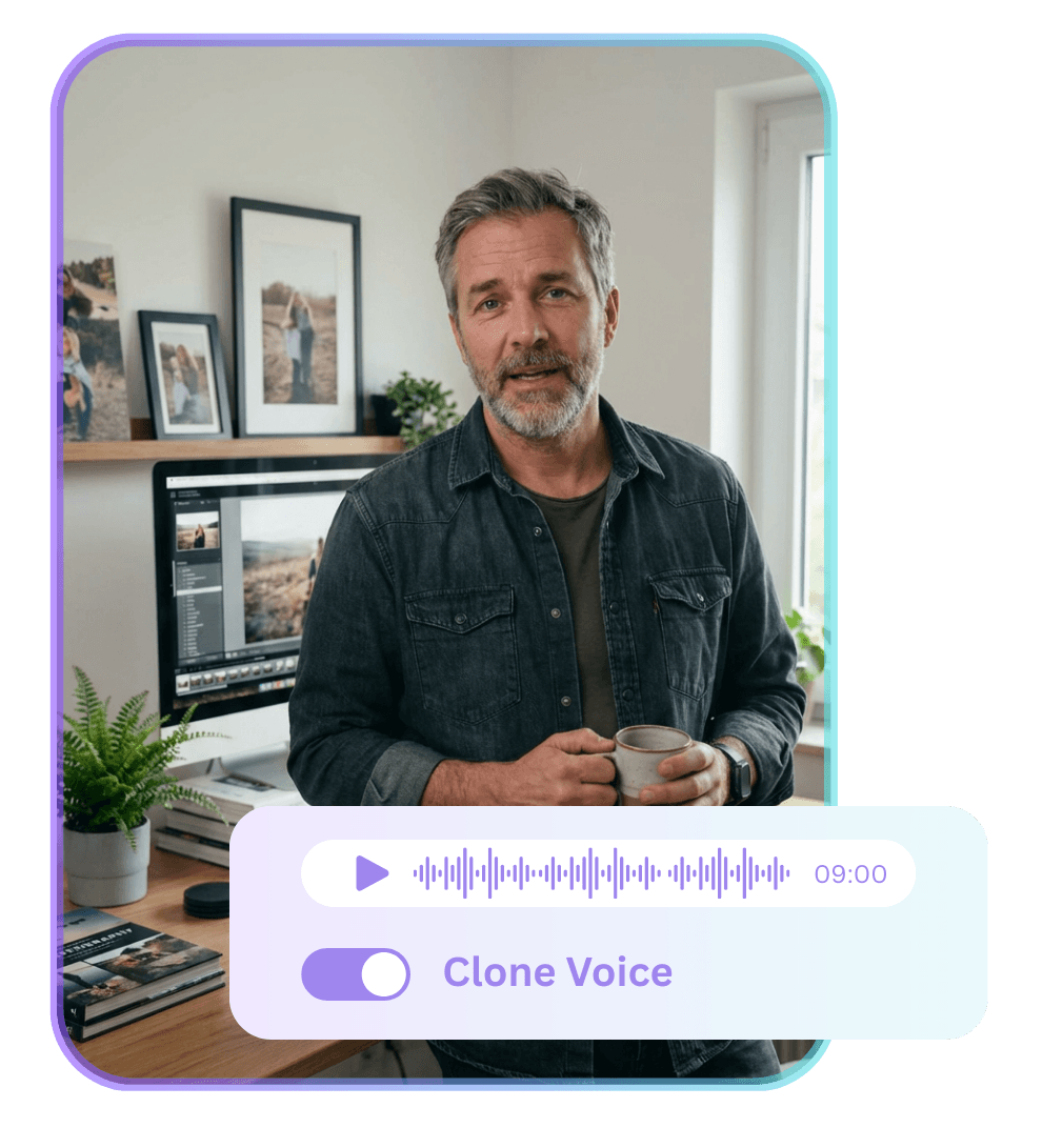 Clone your voice with unmatched precision
